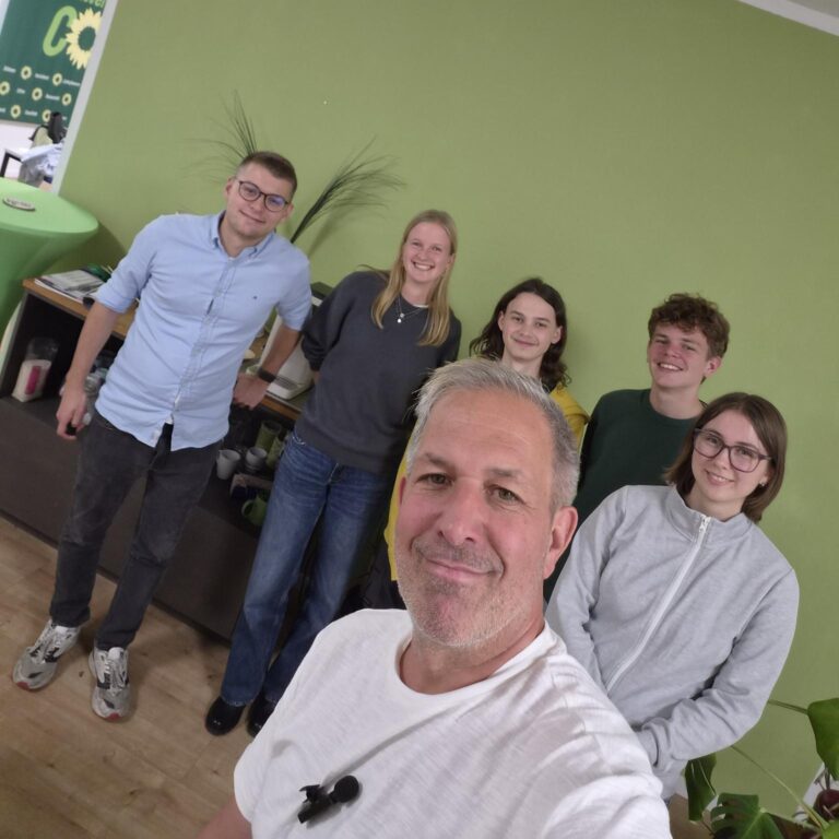 Austausch mit der GRÜNEN JUGEND